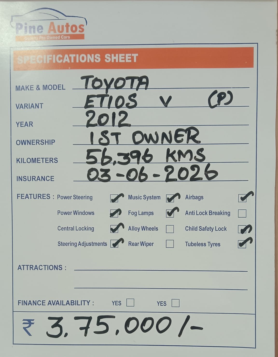 TOYOTA ETIOS