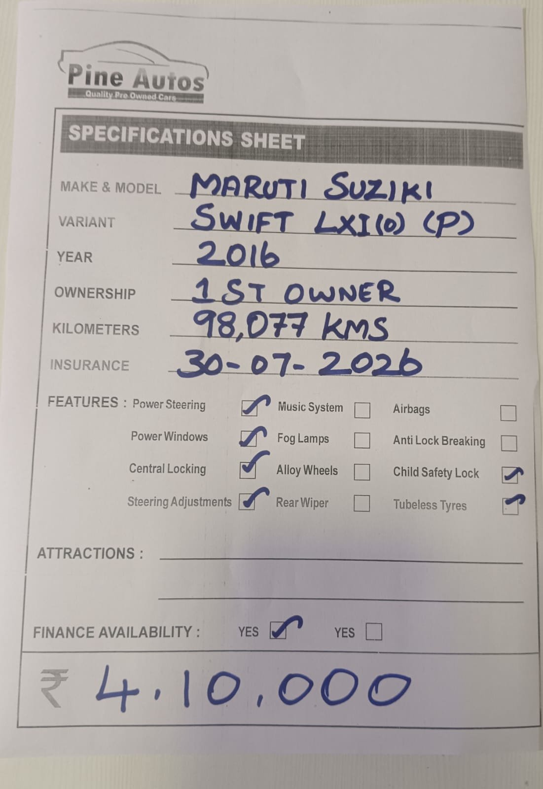 MARUTI SUZUKI SWIFT