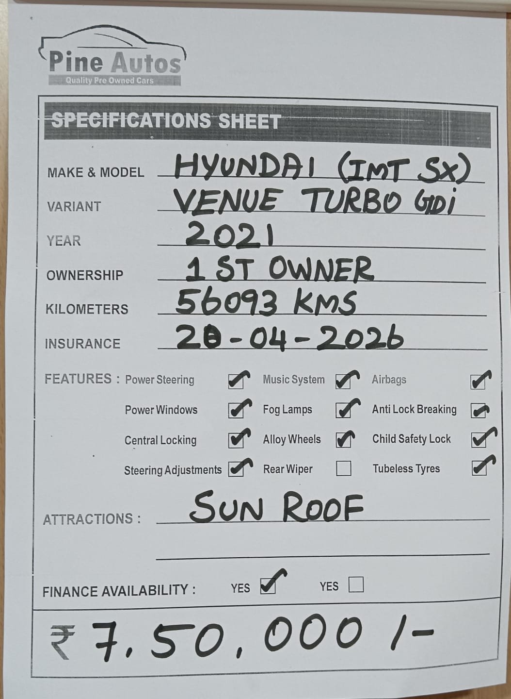 HYUNDAI VENUE