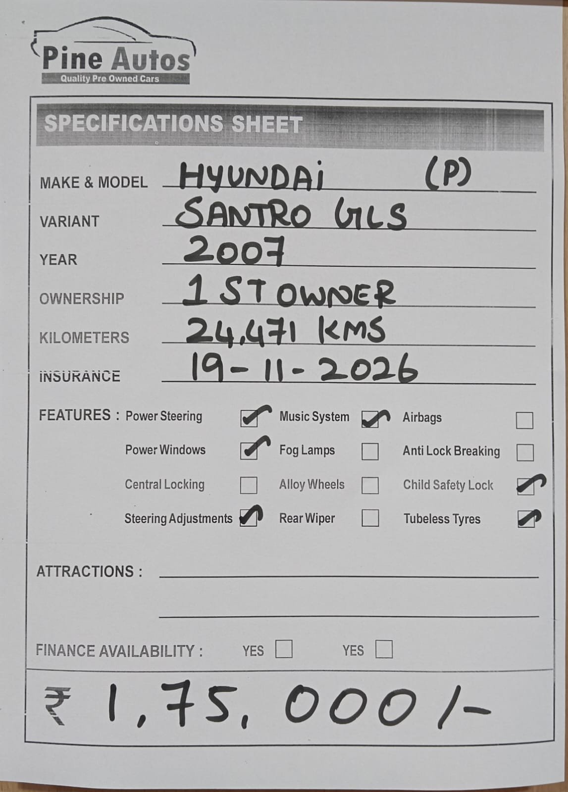 HYUNDAI SANTRO