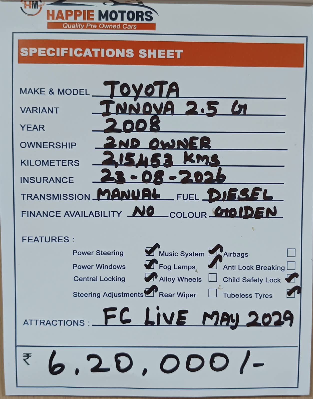 TOYOTA INNOVA