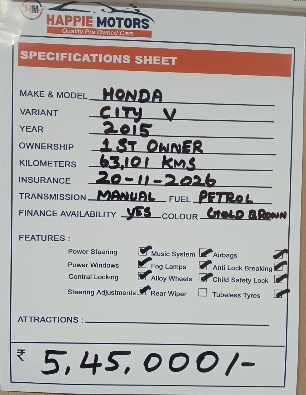 HONDA CITY