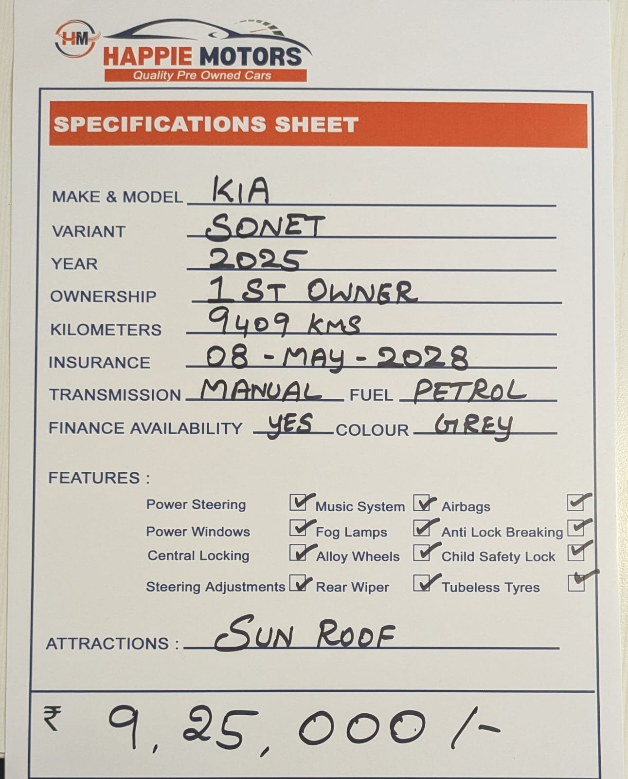 KIA SONET